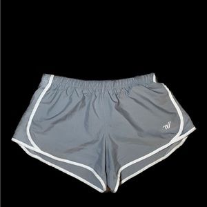 Grey Varsity shorts